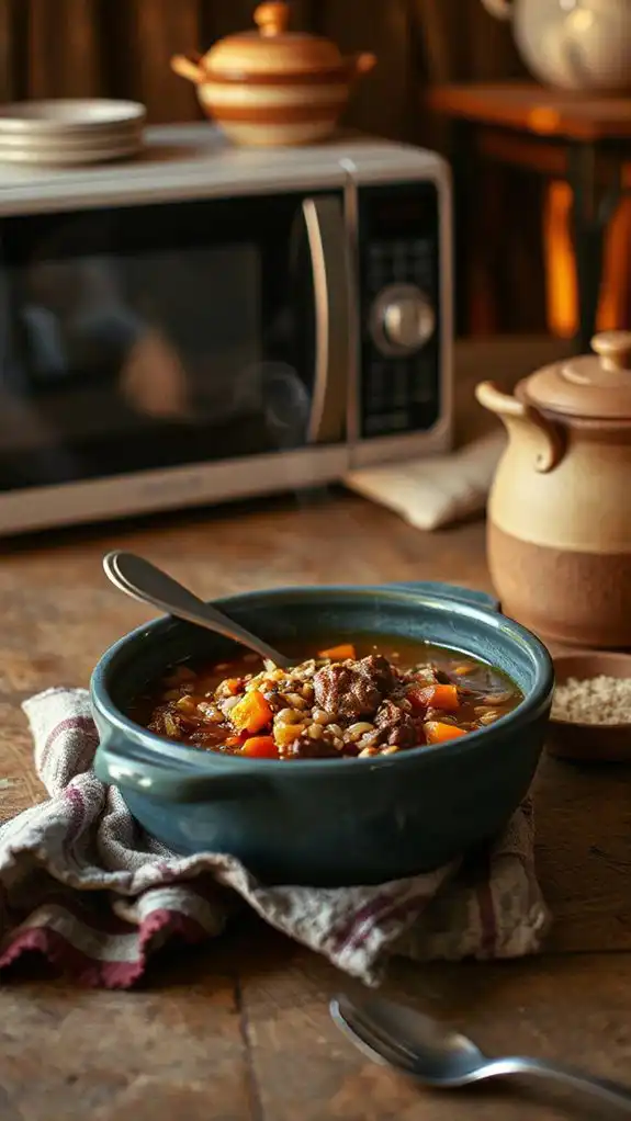 hearty beef barley soup