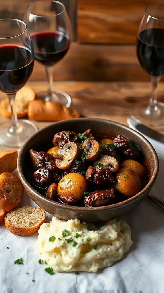 hearty beef wine stew