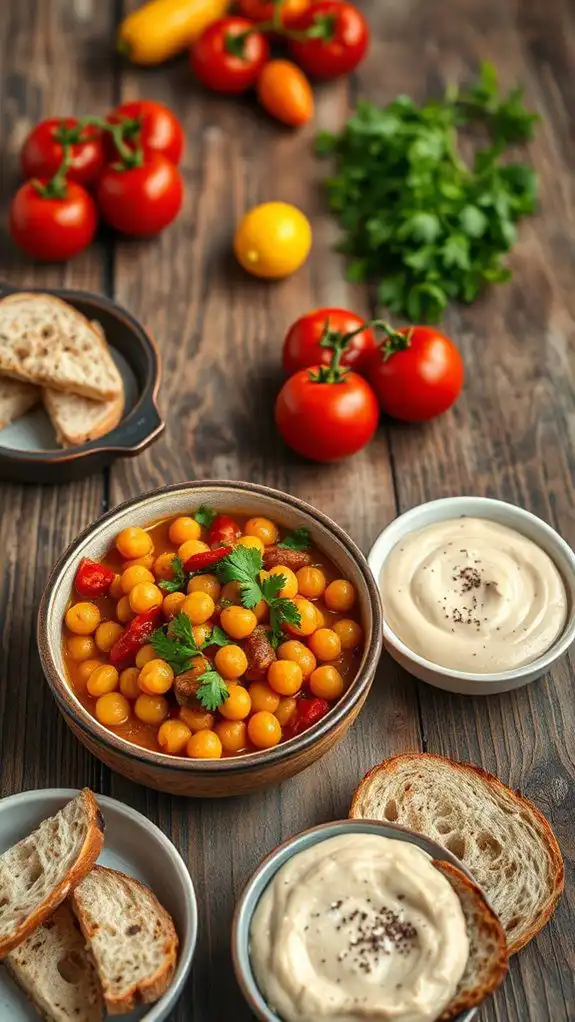 hearty chickpea vegetable stew