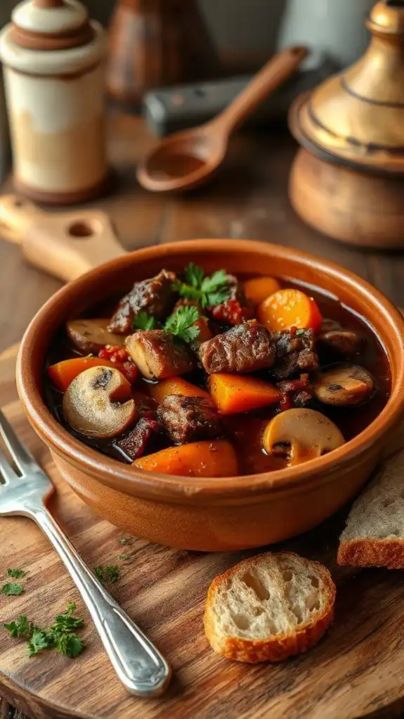 hearty flavorful beef stew