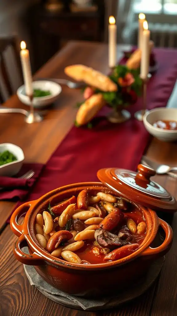 hearty french bean stew