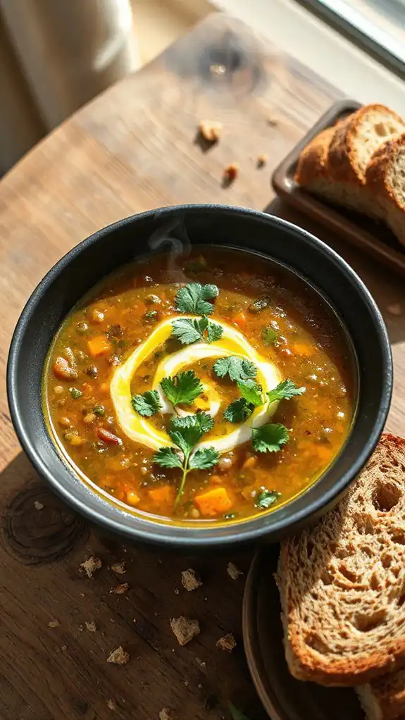 hearty lentil soup recipe