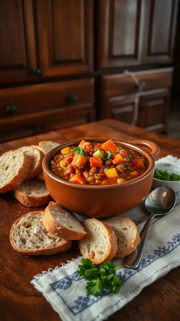 hearty lentil stew recipe
