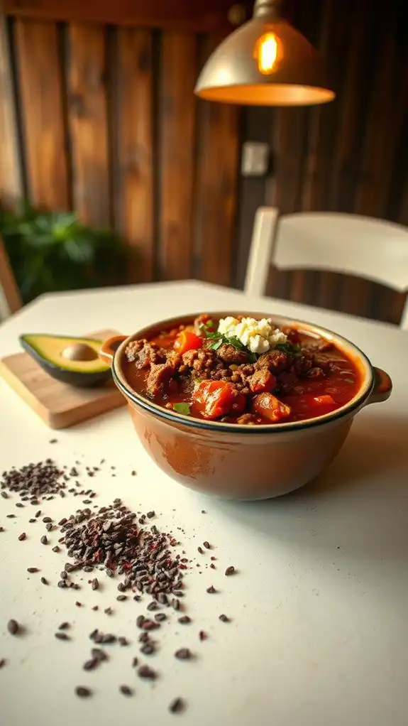 hearty low carb chili recipe hearty low carb chili recipe