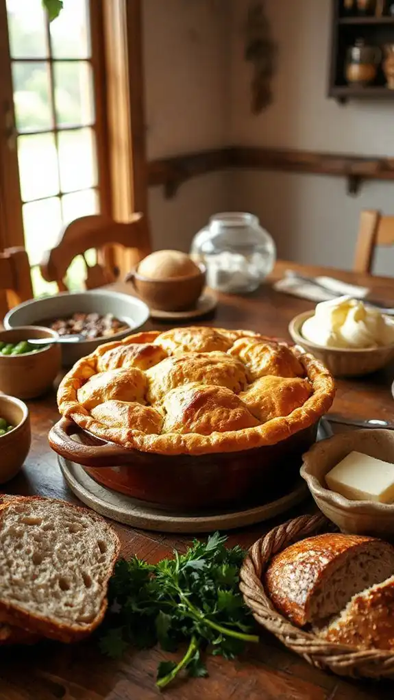 hearty meat and potatoes