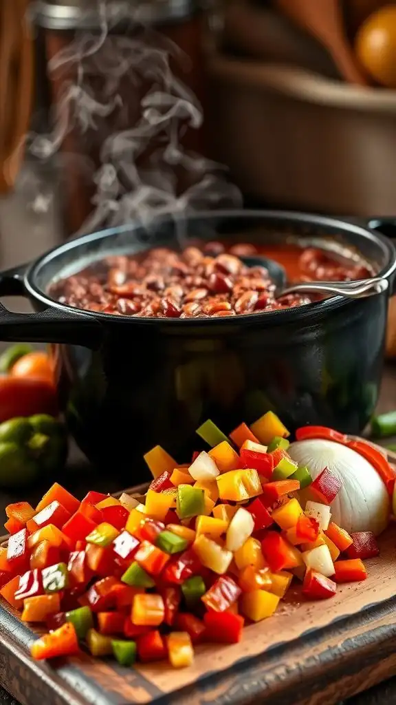 hearty one pot chili recipe hearty one pot chili recipe