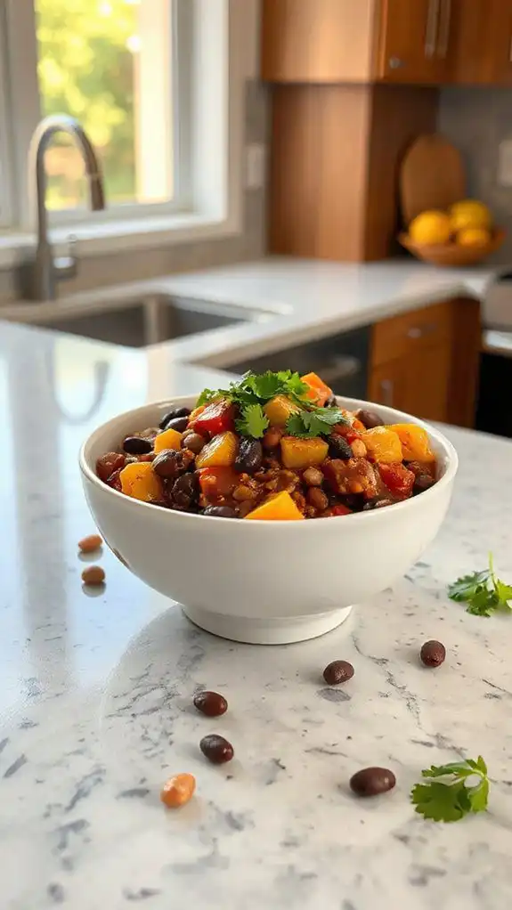 hearty plant based chili recipe