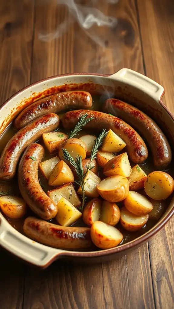 hearty sausage potato dish hearty sausage potato dish