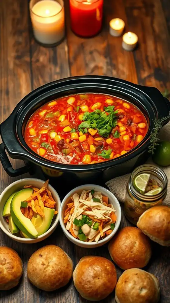 hearty slow cooker chili