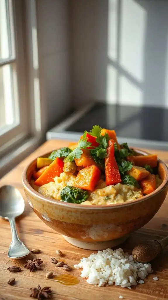 hearty spiced vegetable stew
