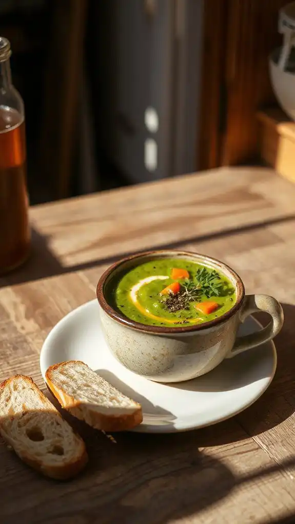 hearty split pea soup