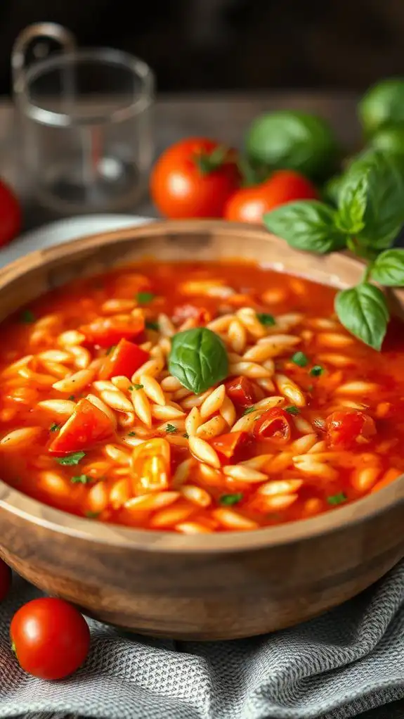 hearty tomato basil soup hearty tomato basil soup