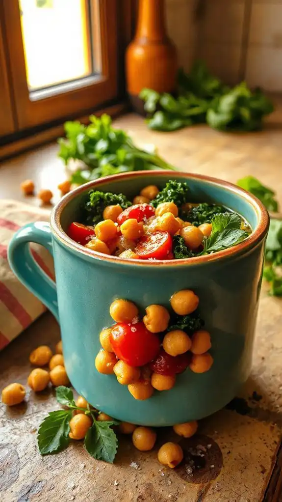 hearty tuscan chickpea stew