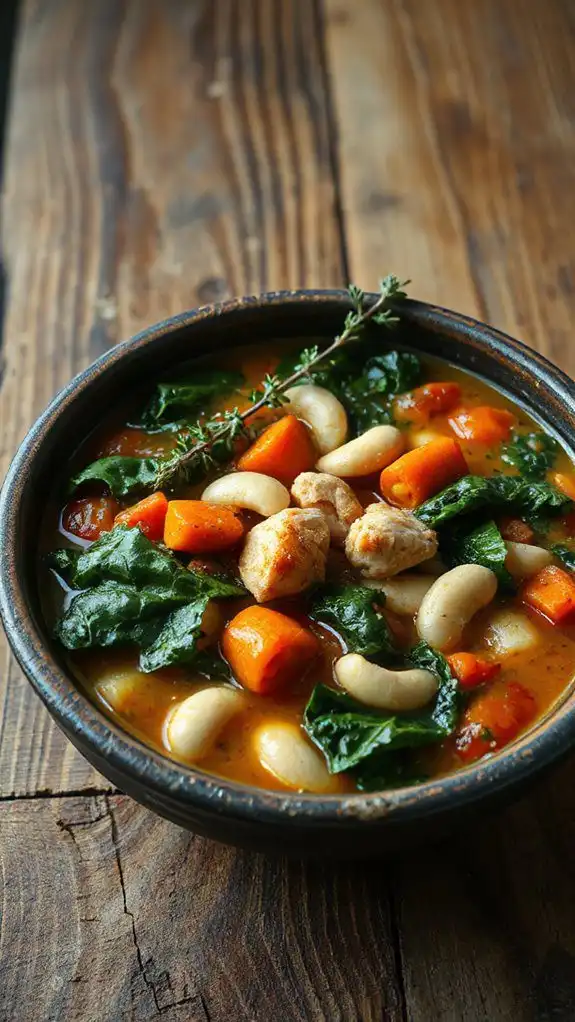 hearty vegetable chicken soup