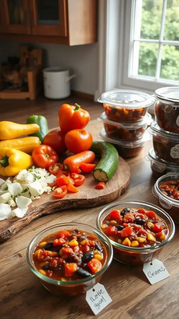 hearty vegetable chili recipe