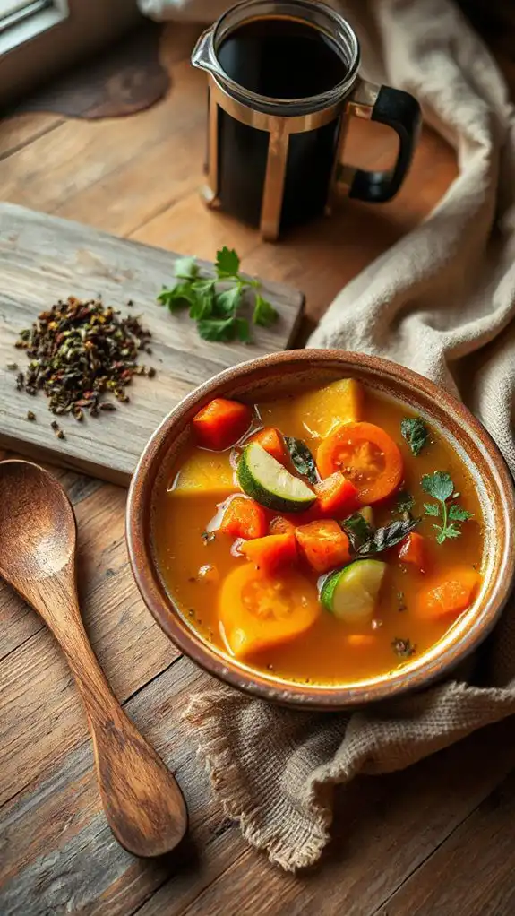 hearty vegetable soup recipe