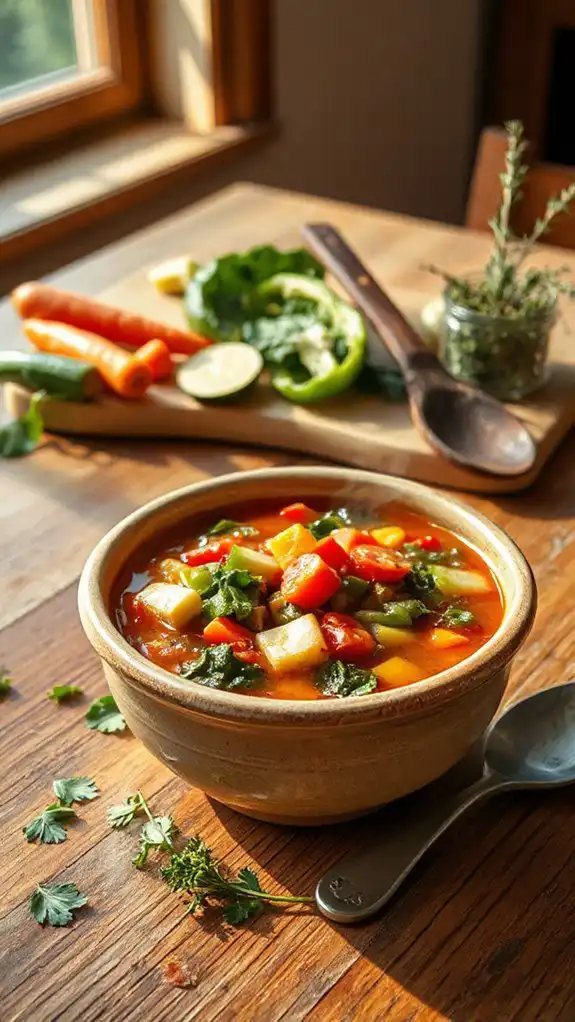 hearty vegetable soup recipe