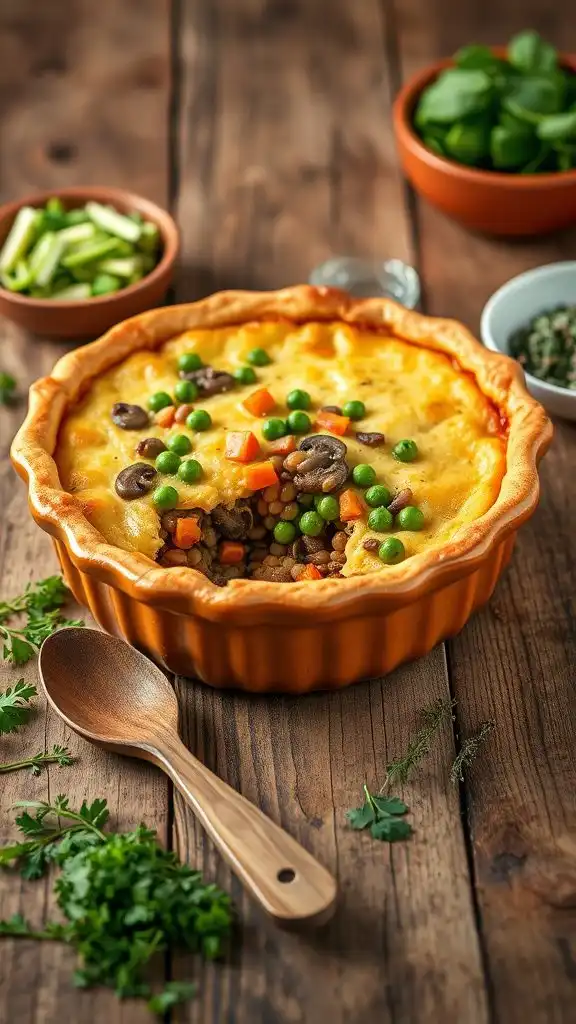 hearty vegetarian comfort dish