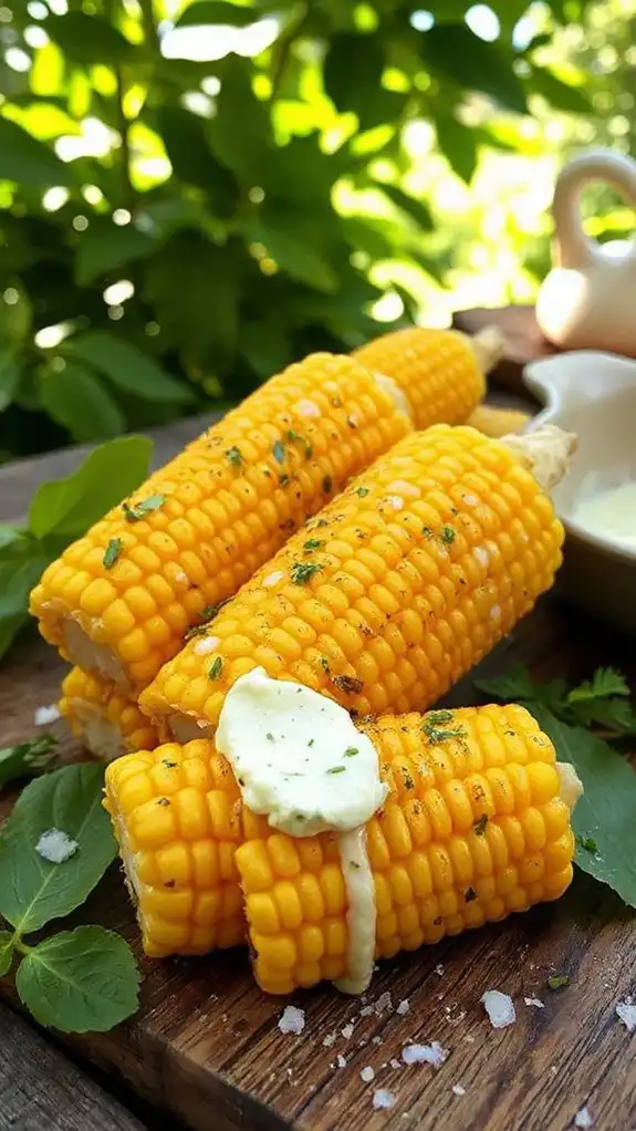 herb butter corn recipe