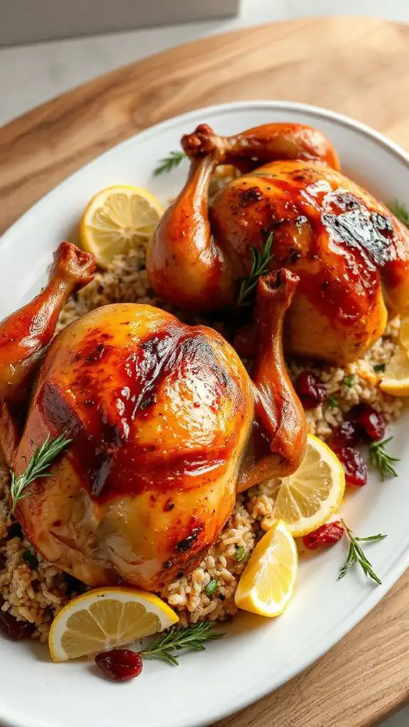 herb infused cornish hen recipe