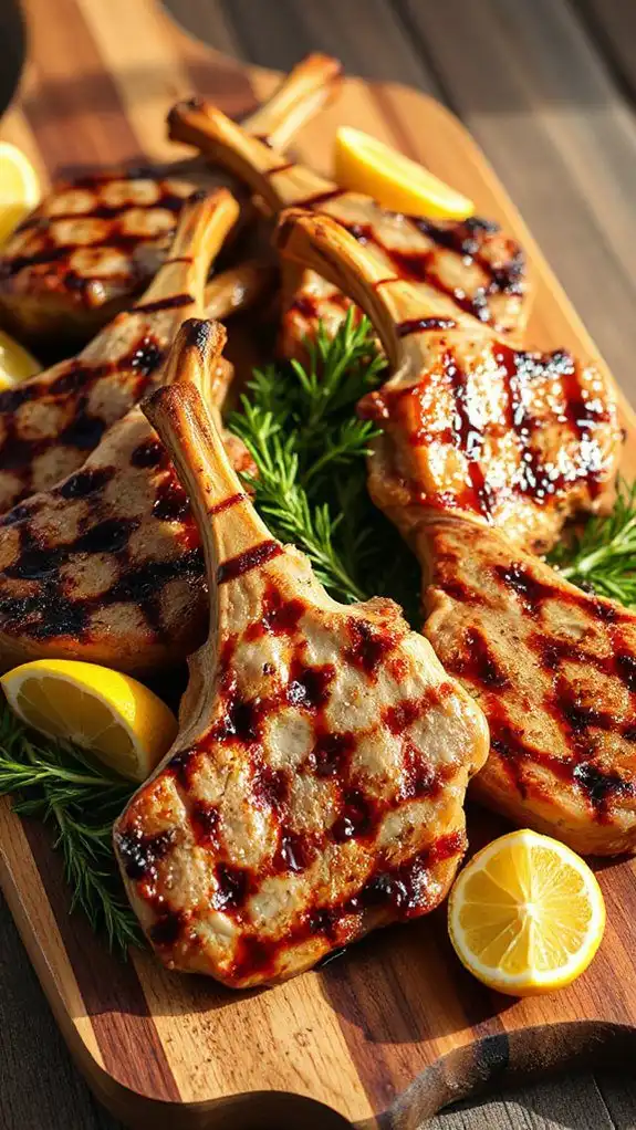 herb infused lavender honey lamb