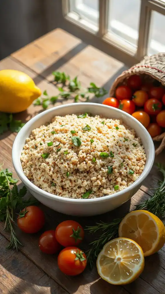 herb infused quinoa recipe herb infused quinoa recipe