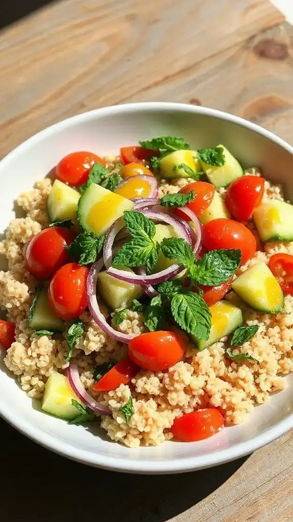 herb infused quinoa salad herb infused quinoa salad
