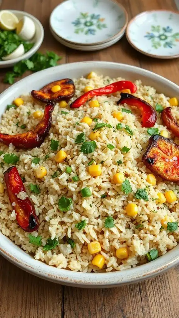 herb infused rice dish herb infused rice dish