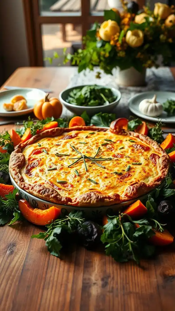 herbed pumpkin frittata recipe