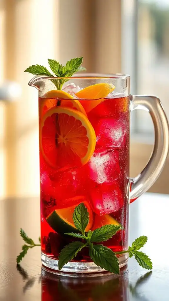 hibiscus citrus flavored refreshment hibiscus citrus flavored refreshment