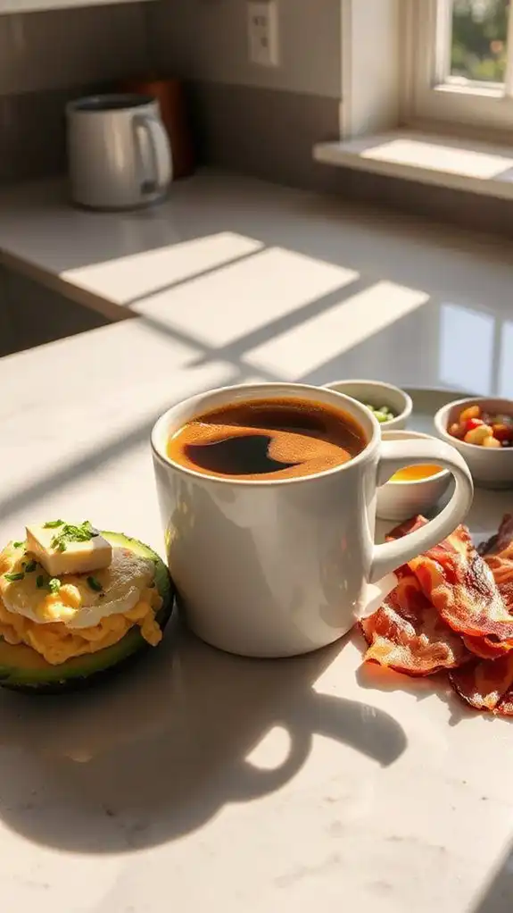 high fat coffee boost