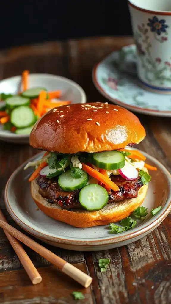 hoisin duck burger recipe