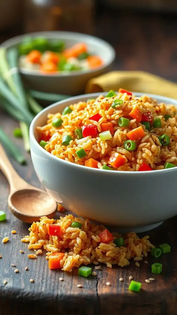 homemade vegetable fried rice homemade vegetable fried rice
