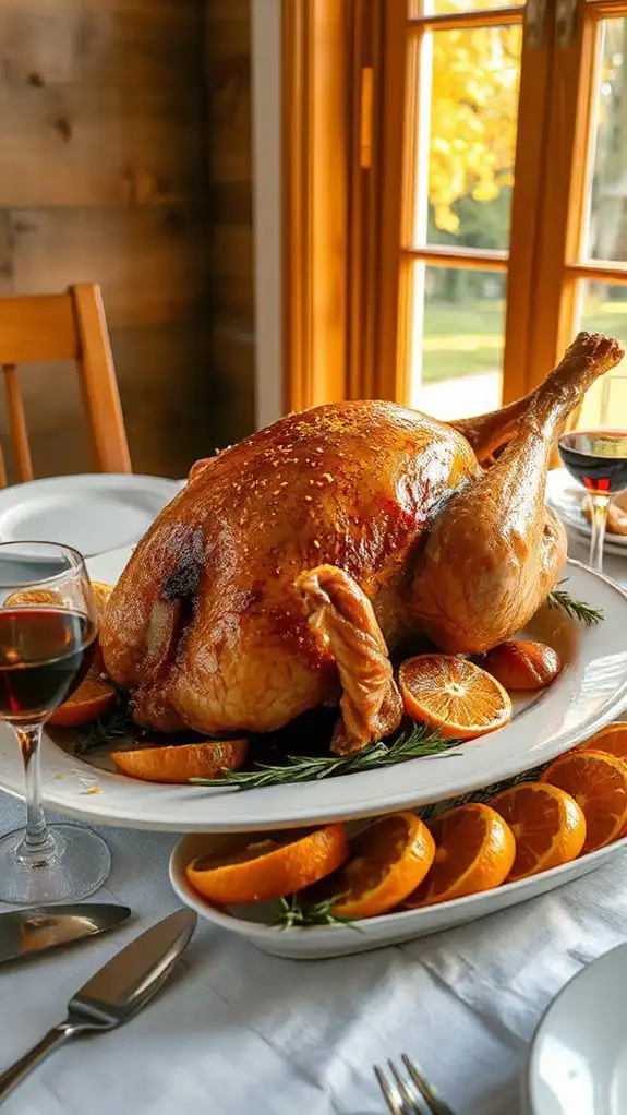 honey glazed orange roast