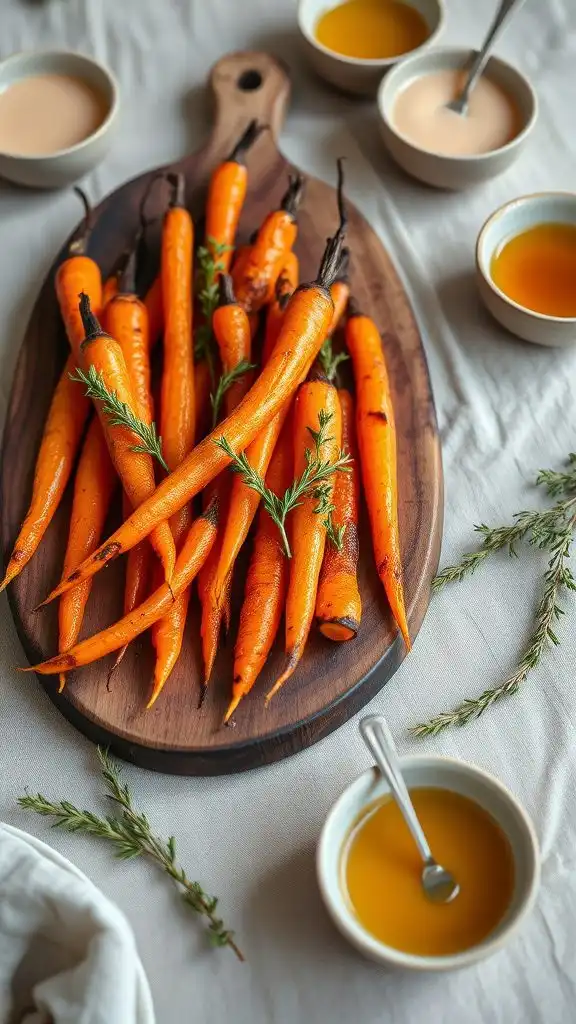 honey glazed thyme roasted carrots honey glazed thyme roasted carrots