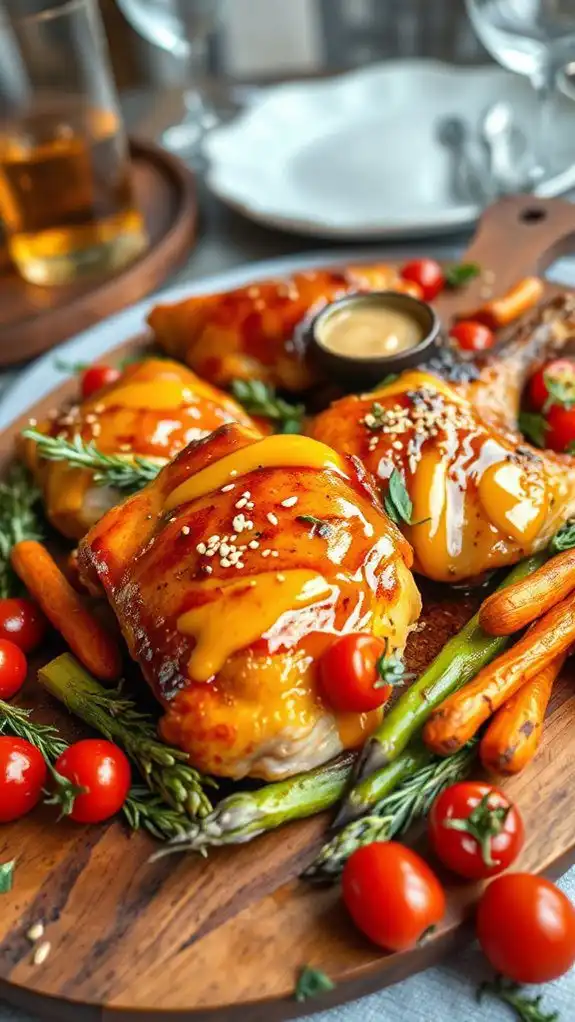 honey mustard chicken thighs