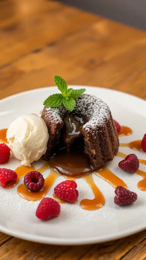 indulgent rich chocolate dessert