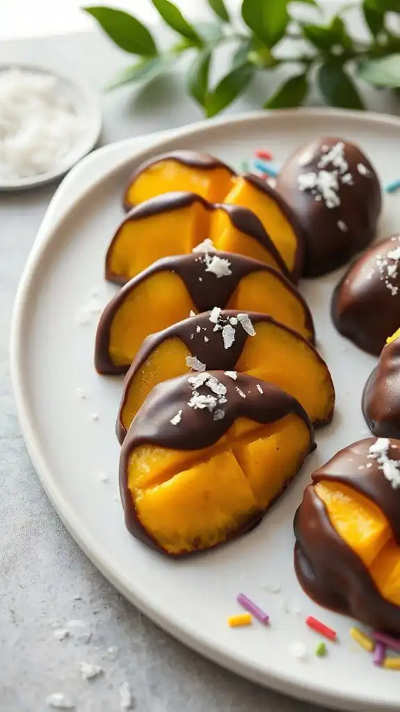 indulgent tropical fruit treat