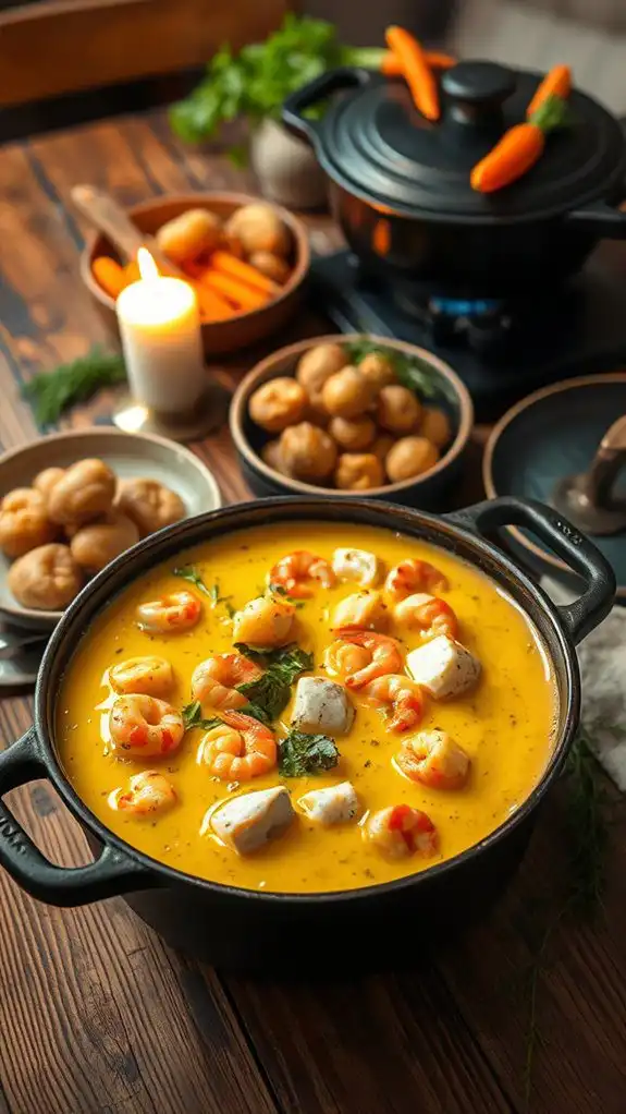irish fish seafood chowder