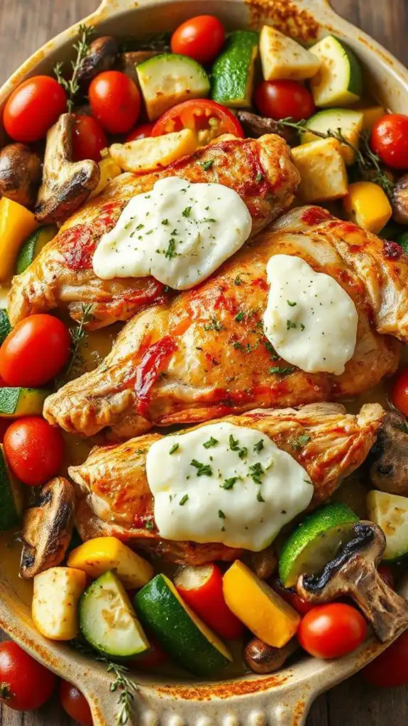 italian chicken vegetable dish