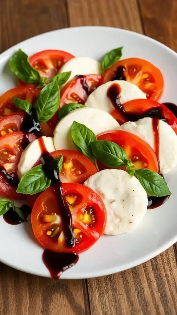 italian salad with balsamic italian salad with balsamic