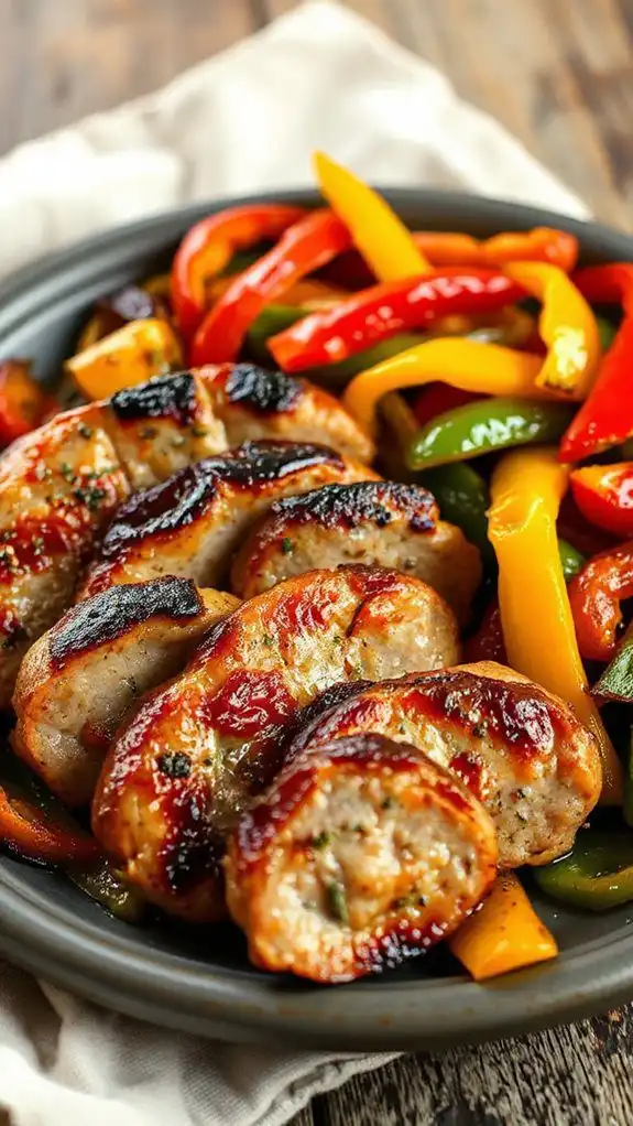 italian sausage and peppers