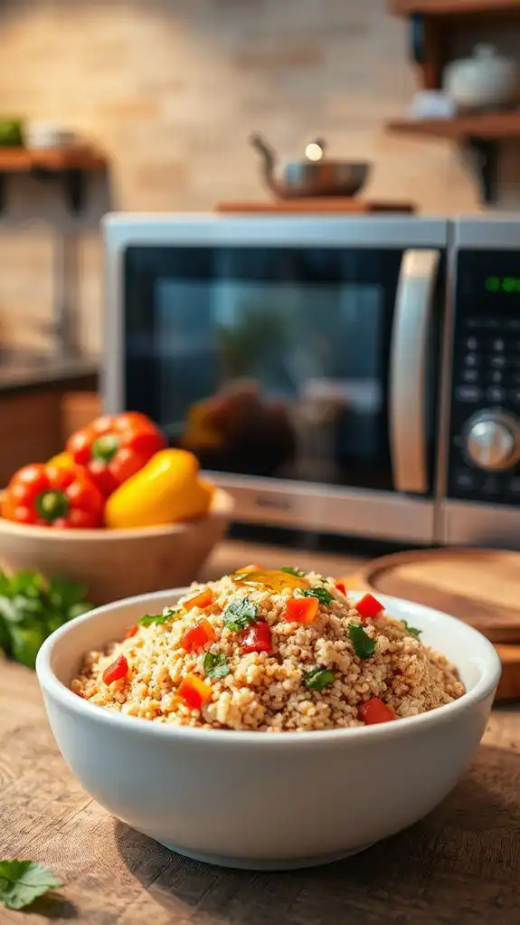 italian style quinoa dish italian style quinoa dish