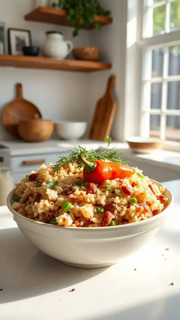 jamaican coconut rice dish