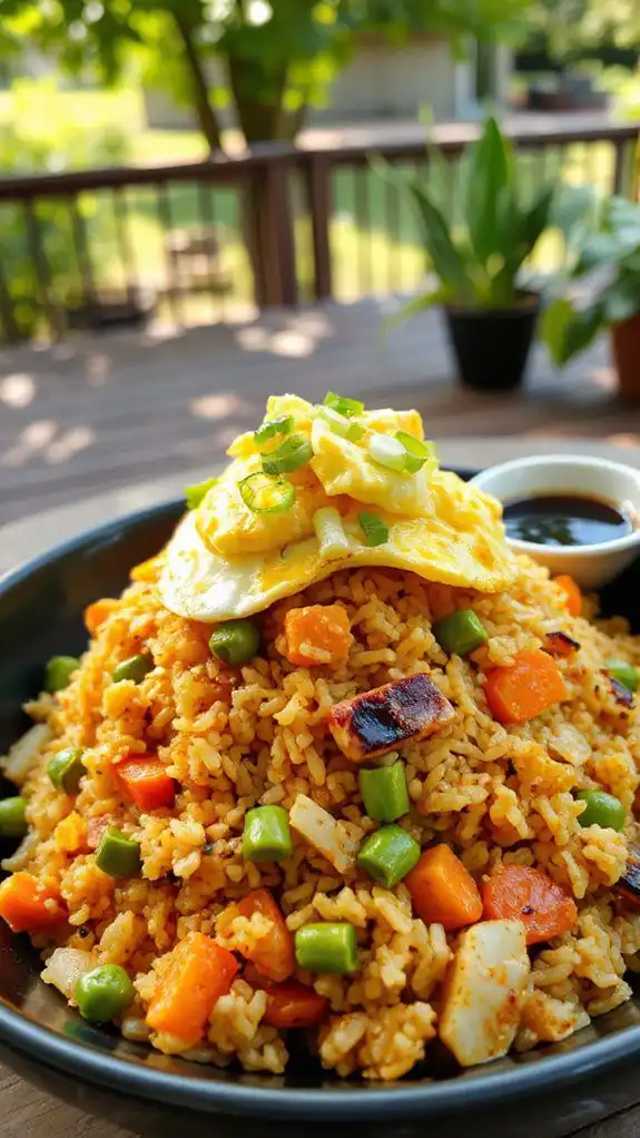japanese style stir fried rice