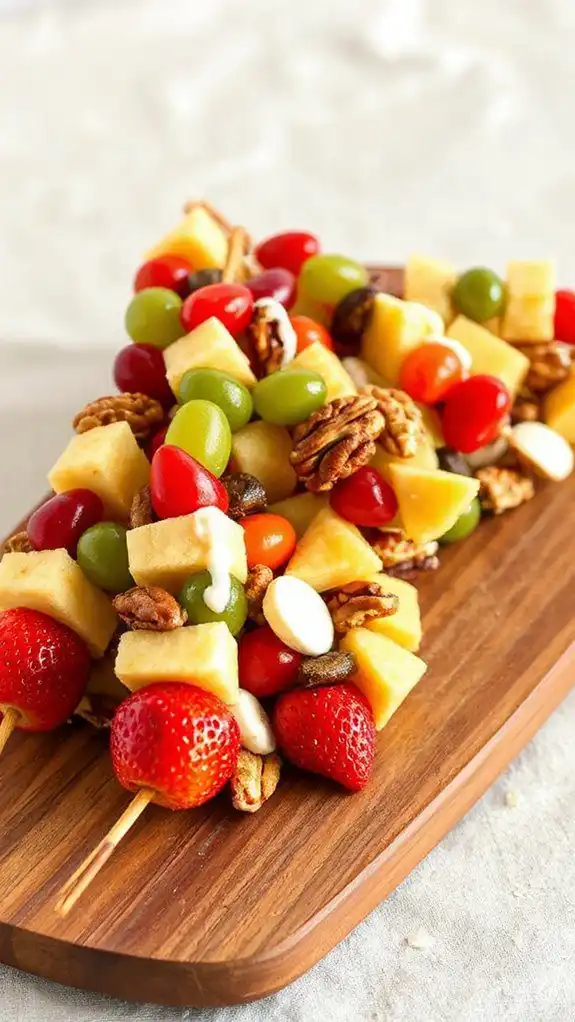 jellybean fruit nut skewers jellybean fruit nut skewers