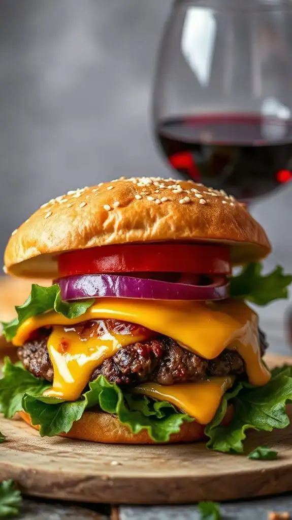 juicy beef patty sandwich juicy beef patty sandwich