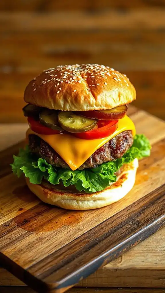 juicy double patty delight