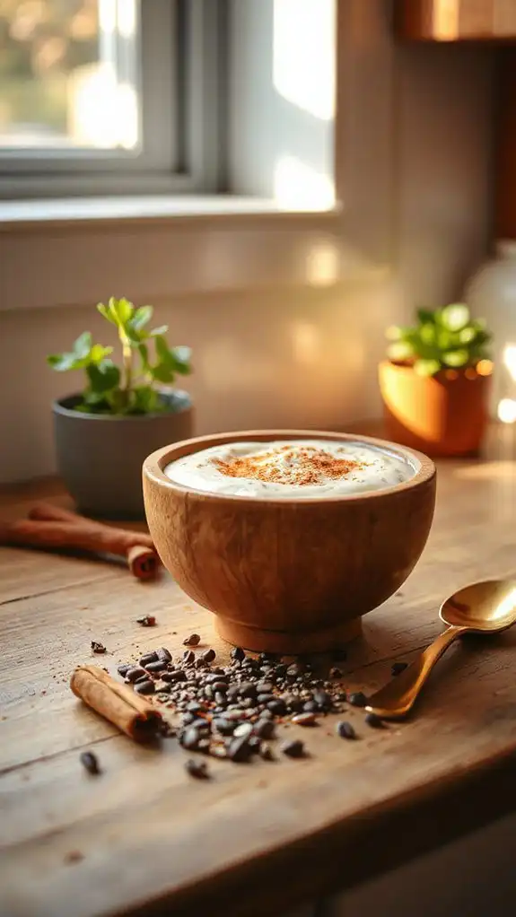 keto friendly cinnamon chia pudding