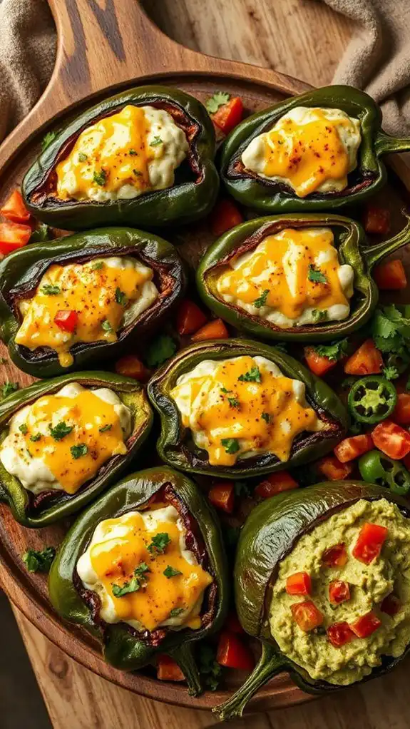 keto friendly stuffed peppers